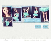 Facebook Timeline Cover - Facebook Timeline PSD Template - Newborn Photography Facebook - Customize Facebook Page - FB008