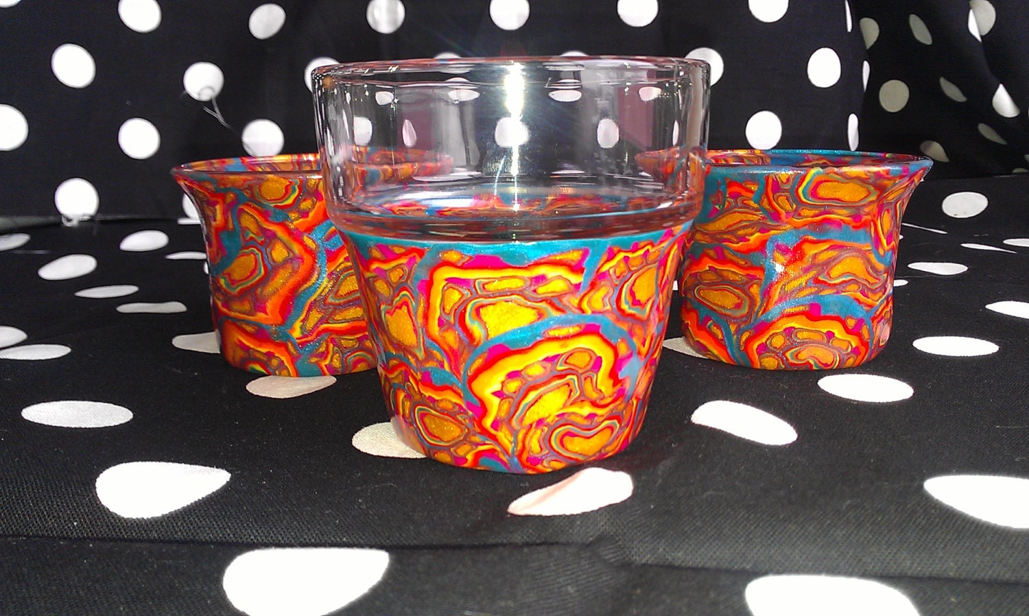 Sunfire Candle Holder Set