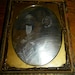1850s Huge Quarter Plate Daguerreotype Photo of Prominent Older Married Couple