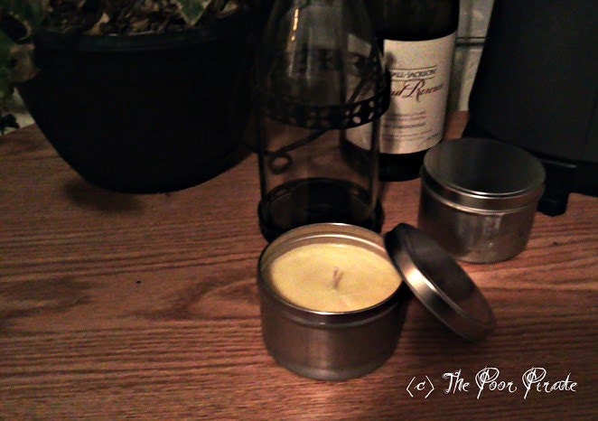 Tin Travel Scented Soy Wax Candle