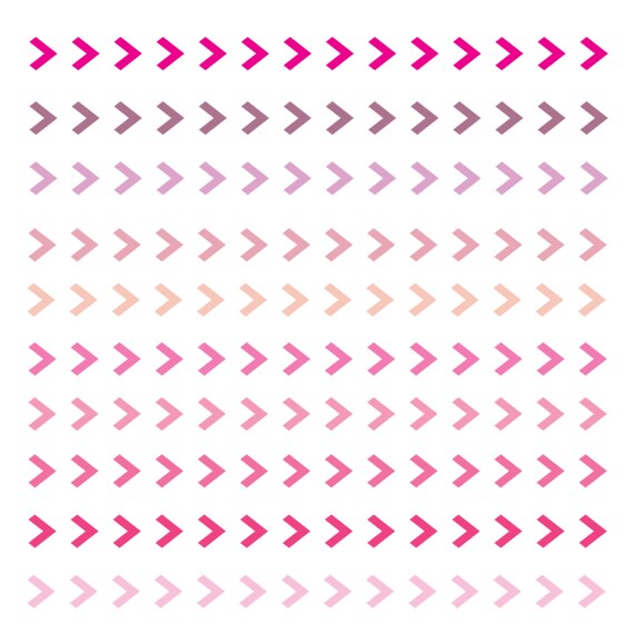 Instant Download // Digital Clip Art for Valentine's Day // Pink Arrow Borders // Personal and Commercial Use Il_570xn
