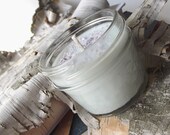 Cotton Candy scented Soy Candle - Fluorescent Soy Candle -- 4 ounce Mason Jar