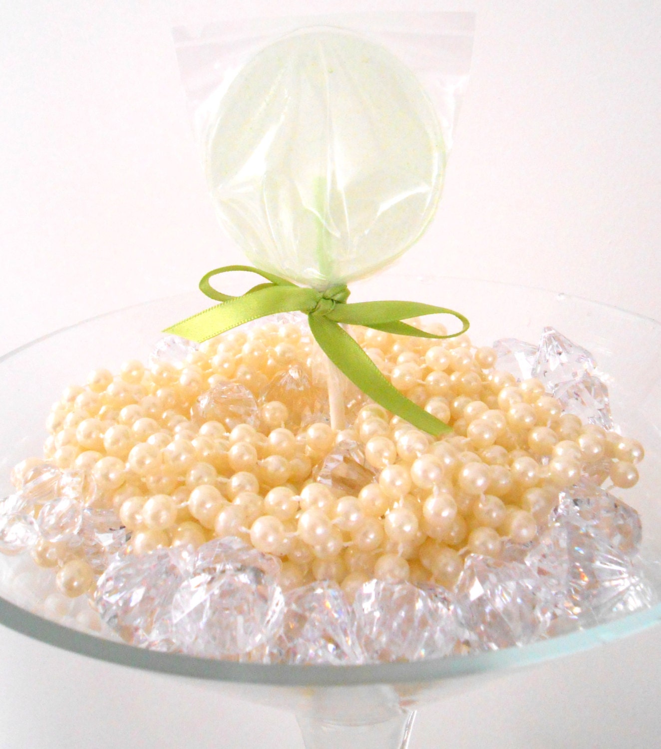 Cucumber Melon Gourmet Lollipops - Set of 7 - LARGE 2.5 Inch - Luxe Lollies