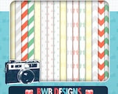 Boardwalk Bride - 16 Digital Paper Pack (Matches Boardwalk Bride Invitations)