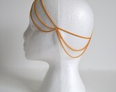 Gold Drop Chain Headpiece