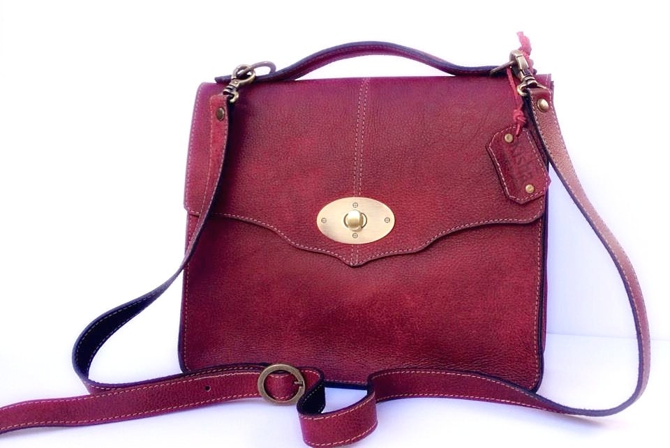 Leather bag, messenger bag,leather tote bag,satchel bag , women bag