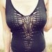 TRIBAL BLACK MONOKINI Body Suite tank top