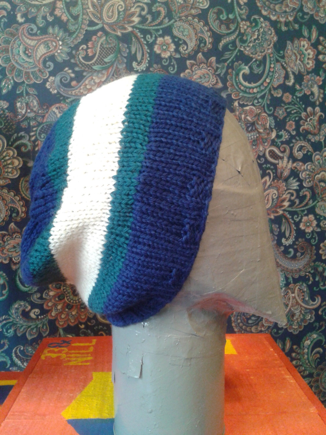 Green and Blue Slouchy
