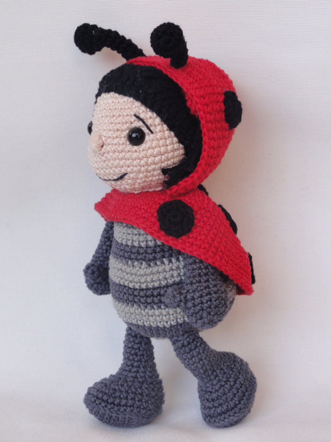 Dotty the Ladybug Amigurumi Crochet Pattern