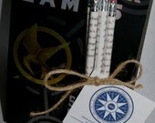 The Hunger Games - Hand Wrapped Set of Six Pencils