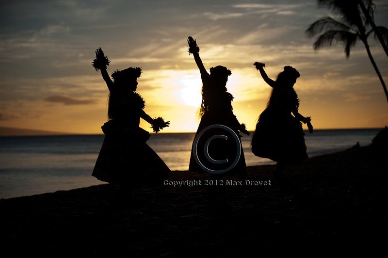 Hawaiian Art, Hawaii Print Beach Luau Photography