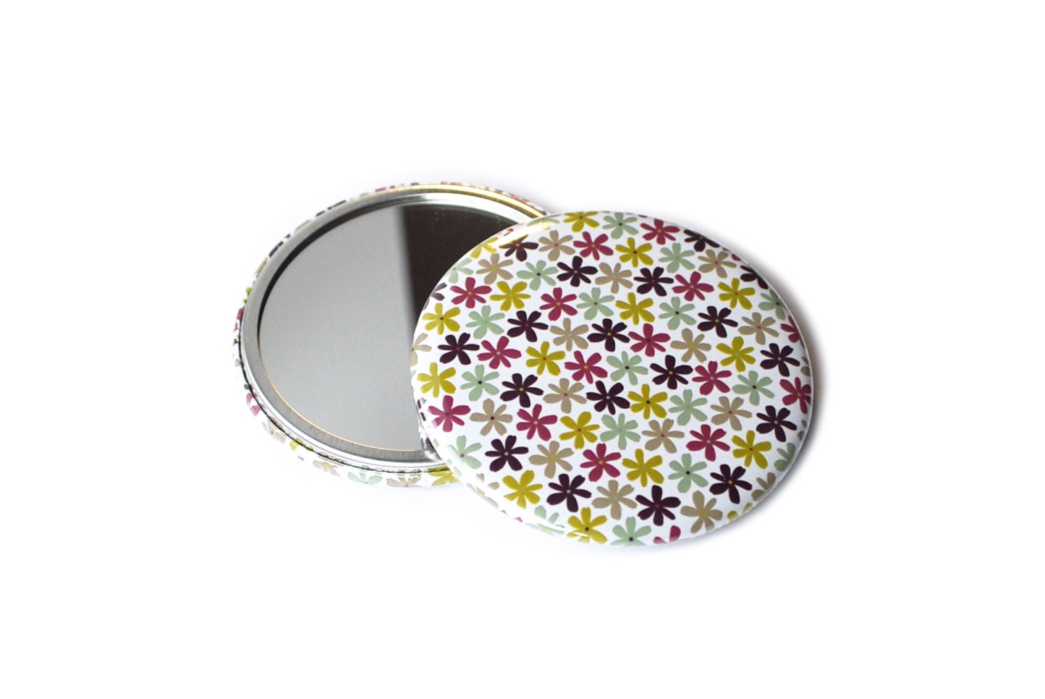 Ditsy Floral Pocket Mirror