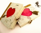 Personalize Cupid Arrow Valentine Red Pink Heart Photo album Scrapbook Guestbook Il_170x135