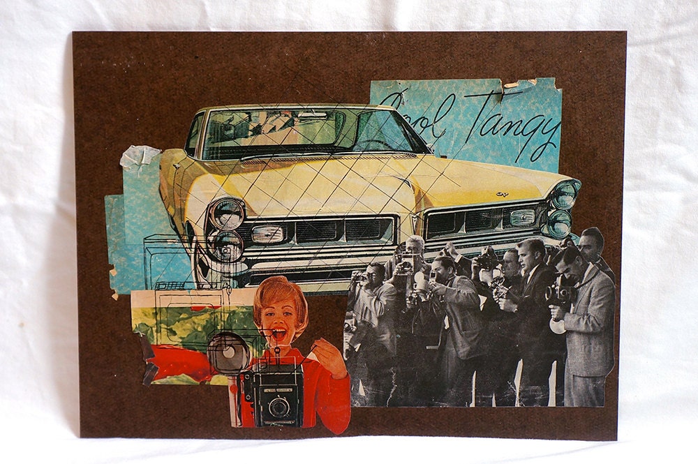 1960s Cool Tangy Collage
