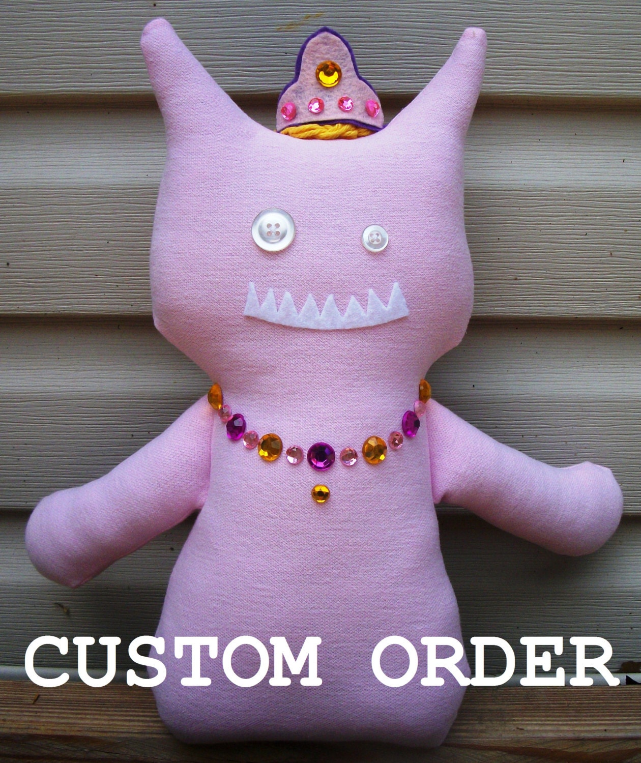 RESERVED for Pam Schmutz - the Rapunzel Princess Monster