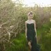 Green Chiffon Evening Gown