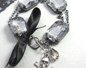 Certain Demise - lace fashion crystal charm braclet