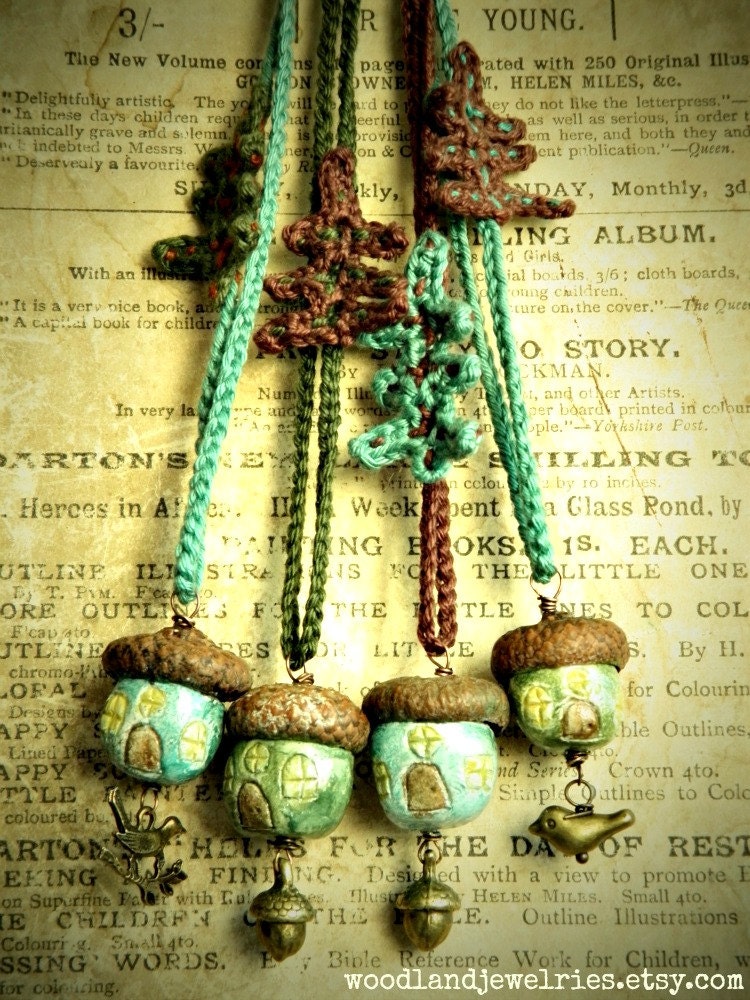 spring woodland faery cottage
