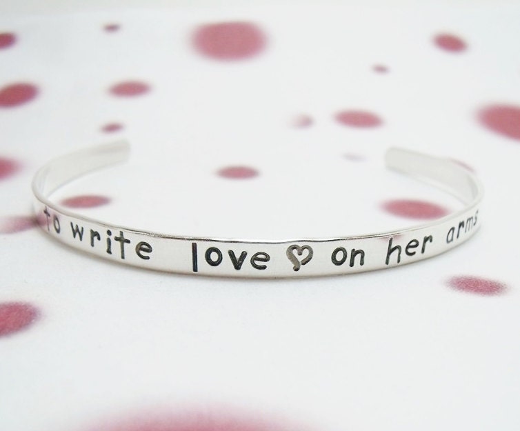 SALE -Hand Stamped Best Friends Cuff Bracelets - Personalized Sterling Silver Cuff - Set of 2