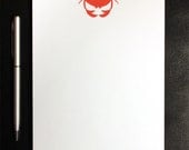 Crab Illustration Notepad - 3.5 inch x 5.75 inches - 100 pages - Customizable