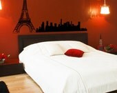 Vinyl Wall Decal Sticker City of Paris 1172B