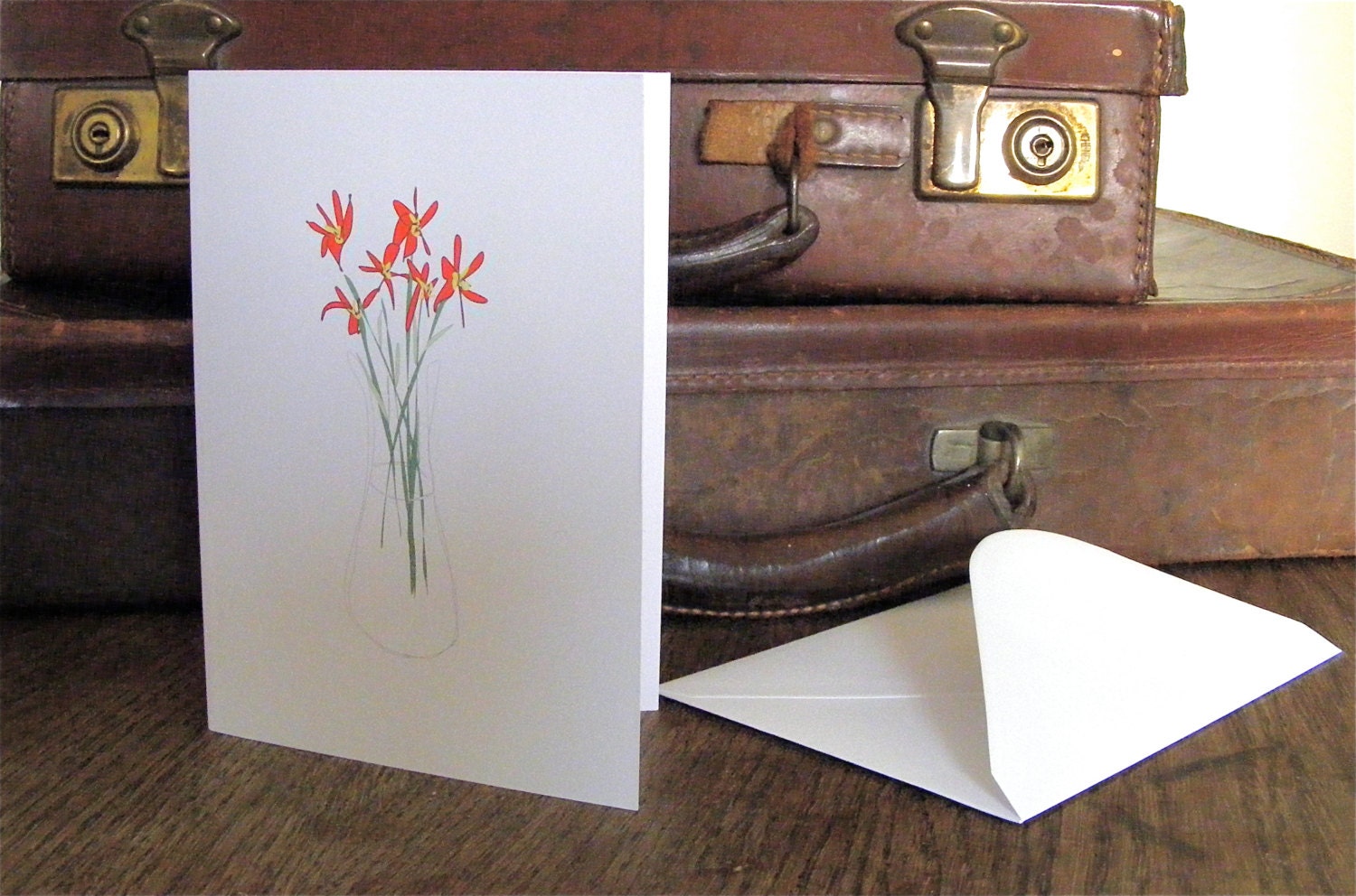 Pretty Flowers Greeting Card