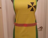 SALE X-men Rogue inspired apron - READY to SHIP