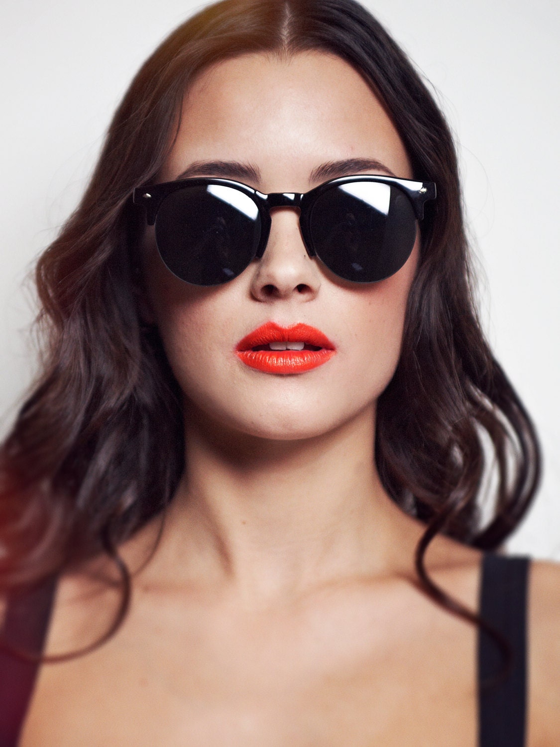 Round Clubmaster Sunglasses - The Drifter