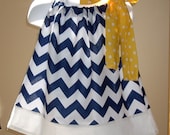 baby dress Girls dress kids childrens clothes pillowcase dress girls dress pillow case dress Chevron