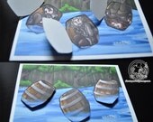 Hobbit Inspired "Barrels of Fun" Peek-A-Boo Series Action Card