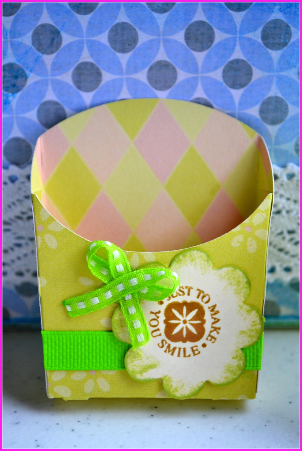 3 Girl Birthday Party Treat Boxes, Party Favor Boxes, Birthday Treat Holders, Make You Smile Treat Cups, Kids Bday Favors, Party Decor