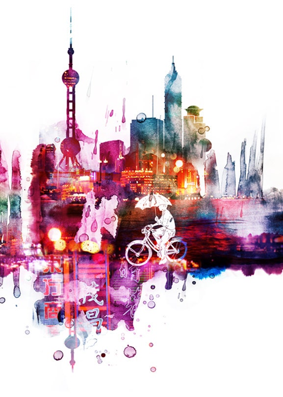 When It Rains....  (Ride, Shanghai, Wet)