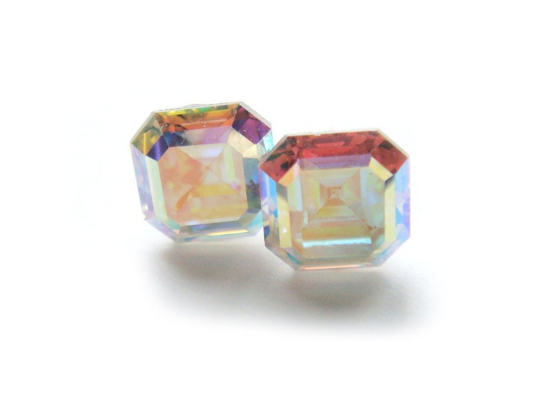 Vintage Swarovski Crystal Earrings Bridal Wedding Jewelry