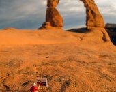 Sunset at Delicate Arch (8x12)