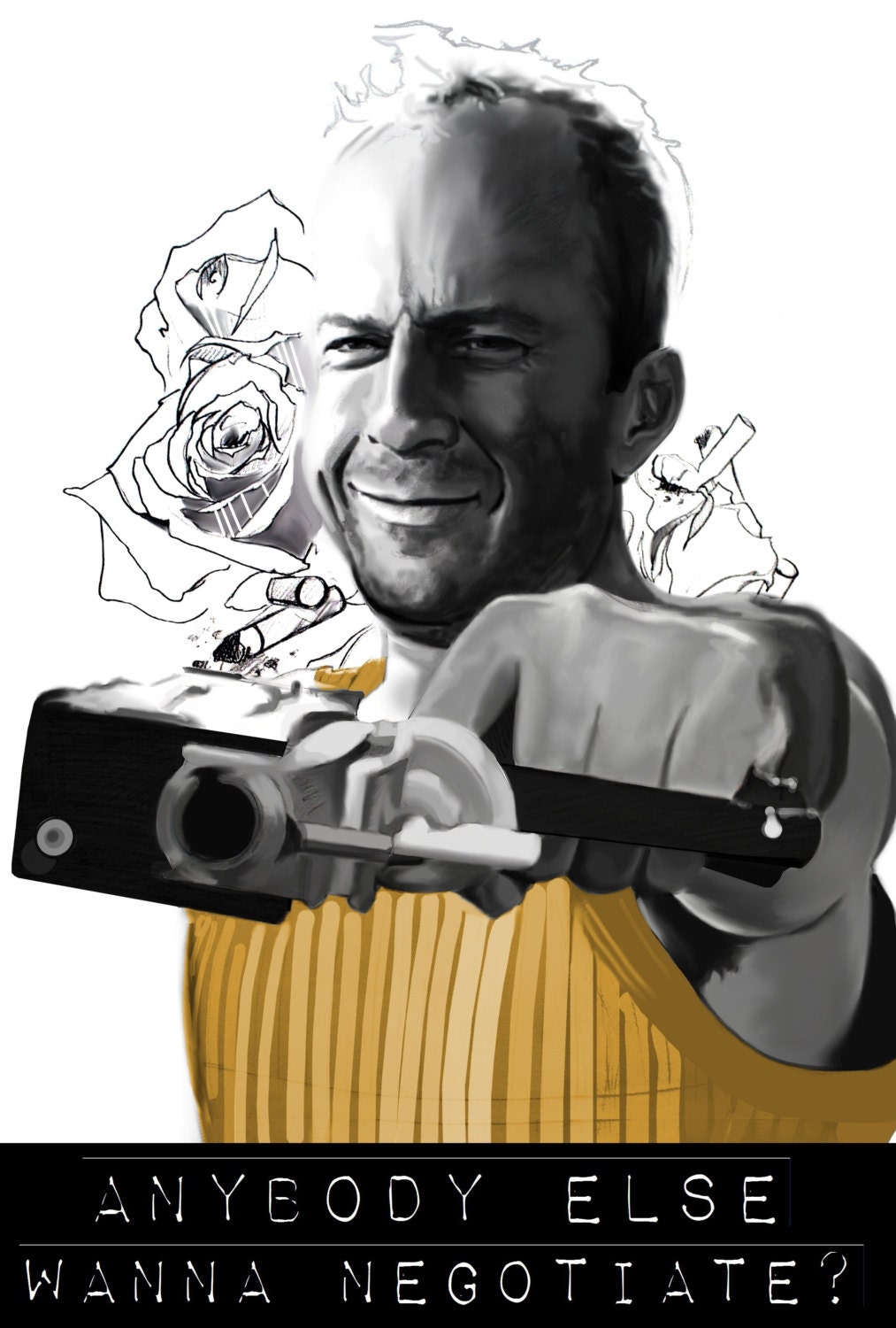 Fifth Element Korben Dallas Art Poster