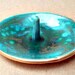 Malachite Green Ceramic Ring Holder
