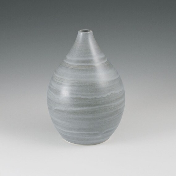 Vase in Steel Grey by kimwestad on Etsy
