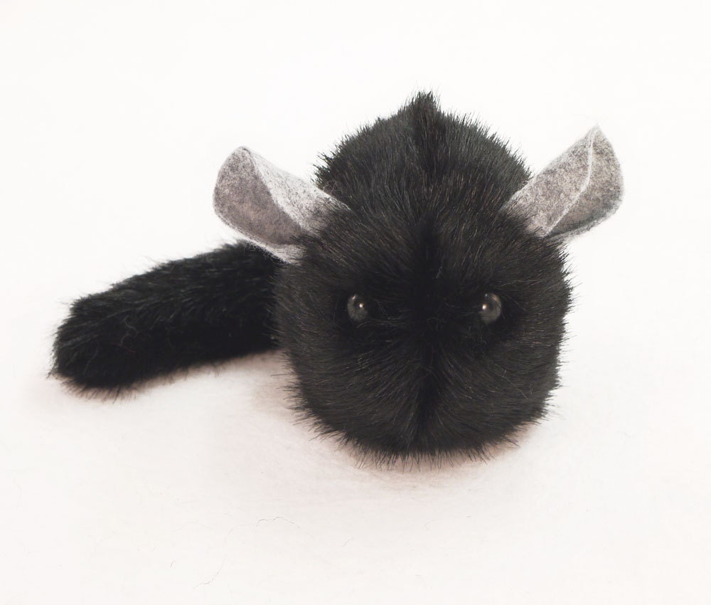 stuffed chinchilla toy