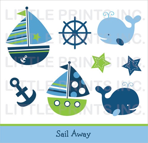 free baby nautical clip art - photo #15