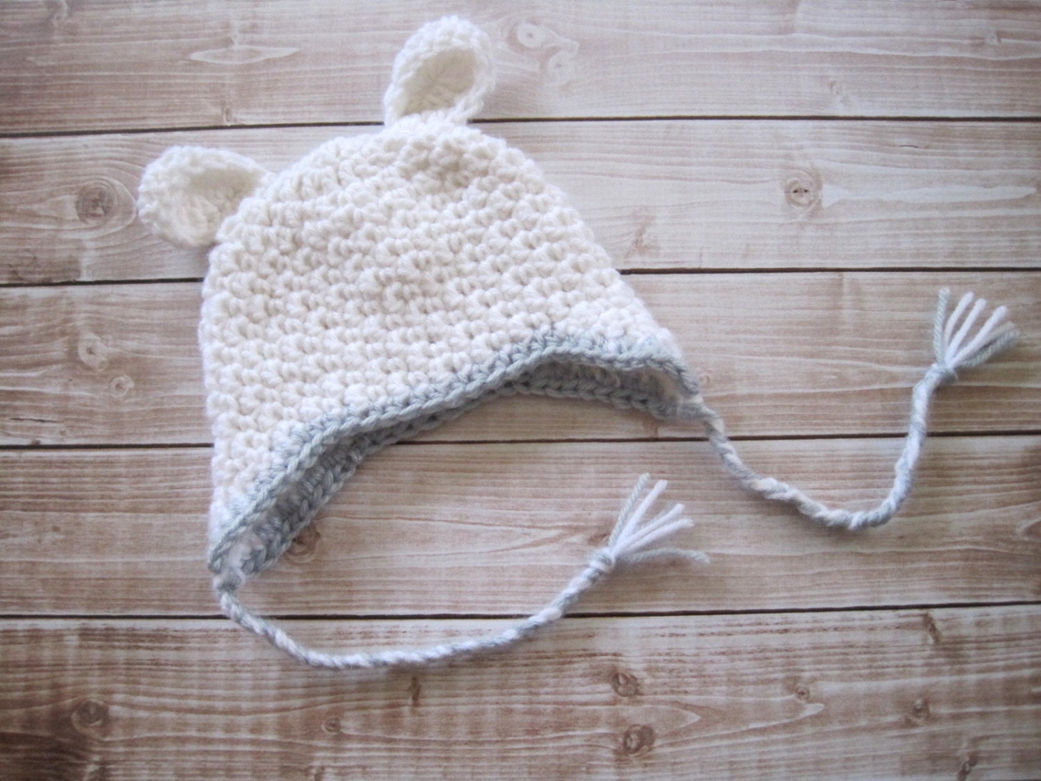Baby Boy Hat, Baby Lamb Hat, Crochet Baby Hat, Crochet Baby Animal Hat, Infant Hat, Baby Beanie, Newborn Boy Hat, White - Monarchdancer
