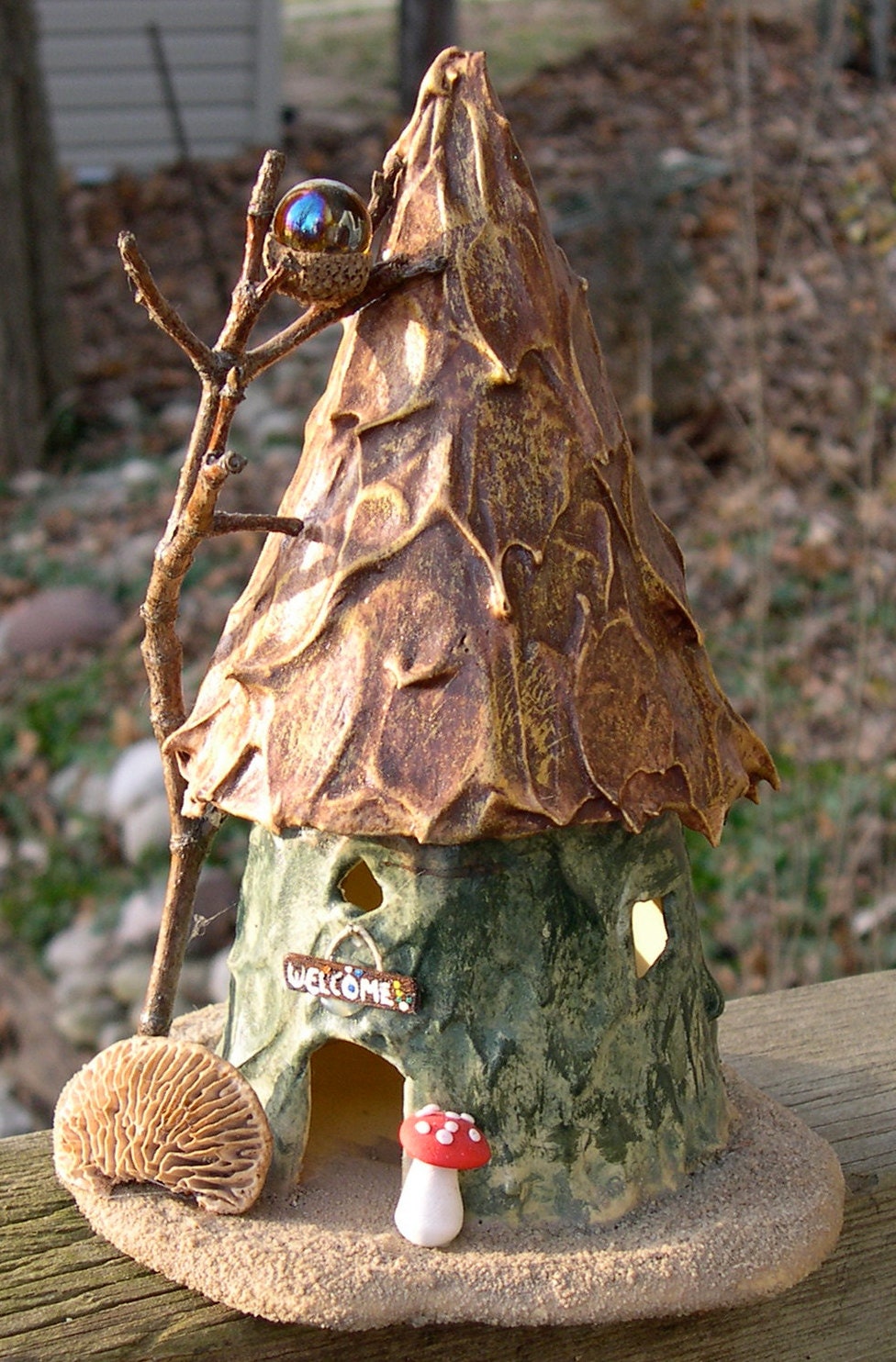 fairy house garden ornaments