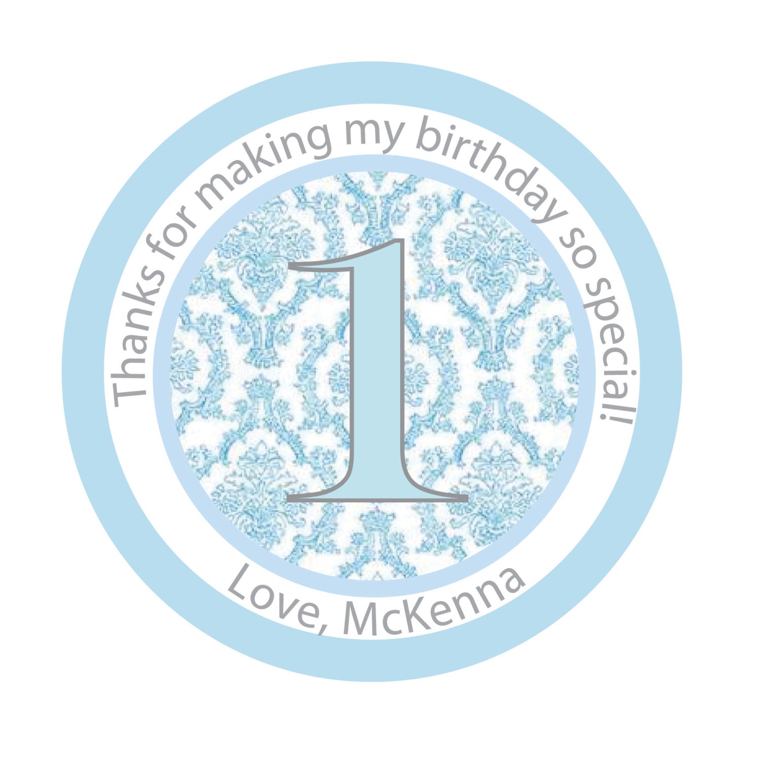 Personalized Stickers, Damask, Wedding, Holiday, Birthday, Party, Favor sticker, Personalized Sticker Labels Set of 24 Il_570xn