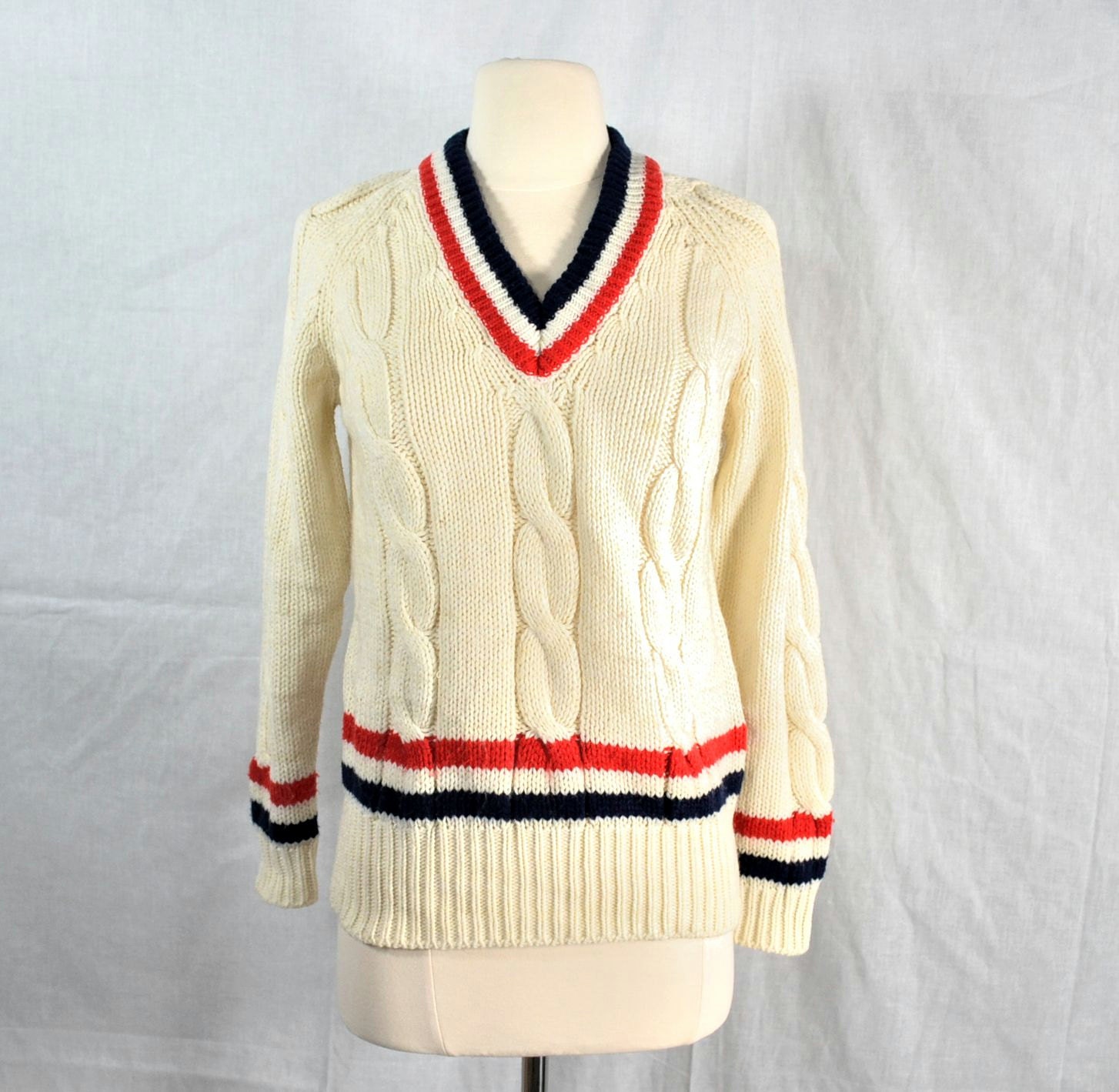 Vintage Tennis Sweater 102