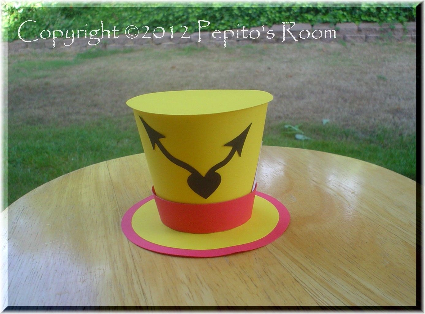 Print-INK Alice In Wonderland Top Hat - Printable PDF Color Template - Rabbit's Pocket Watch - PR Il_570xn