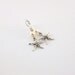 Silver Starfish Earrings White Pearl Antique Silver Lever Back Beaded Handmade