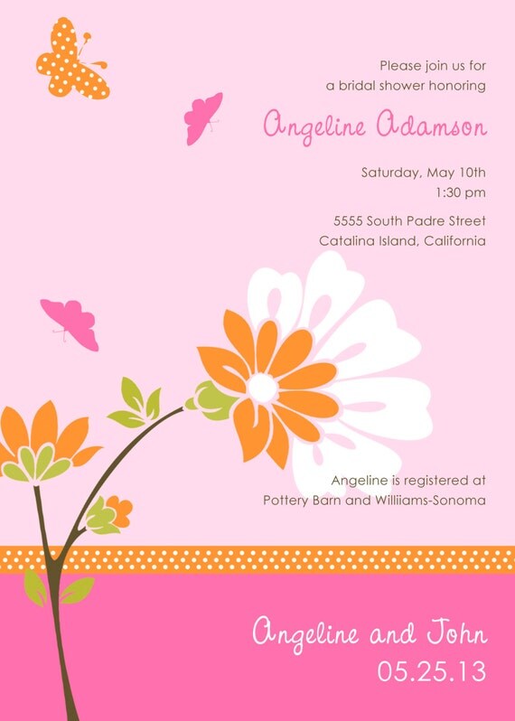 A Day in May Bridal Shower Invitation Il_570xn