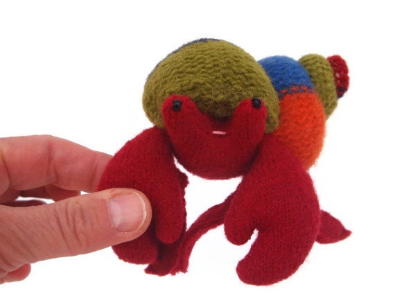 hermit crab soft toy