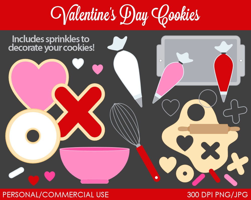 free valentine cookie clipart - photo #25