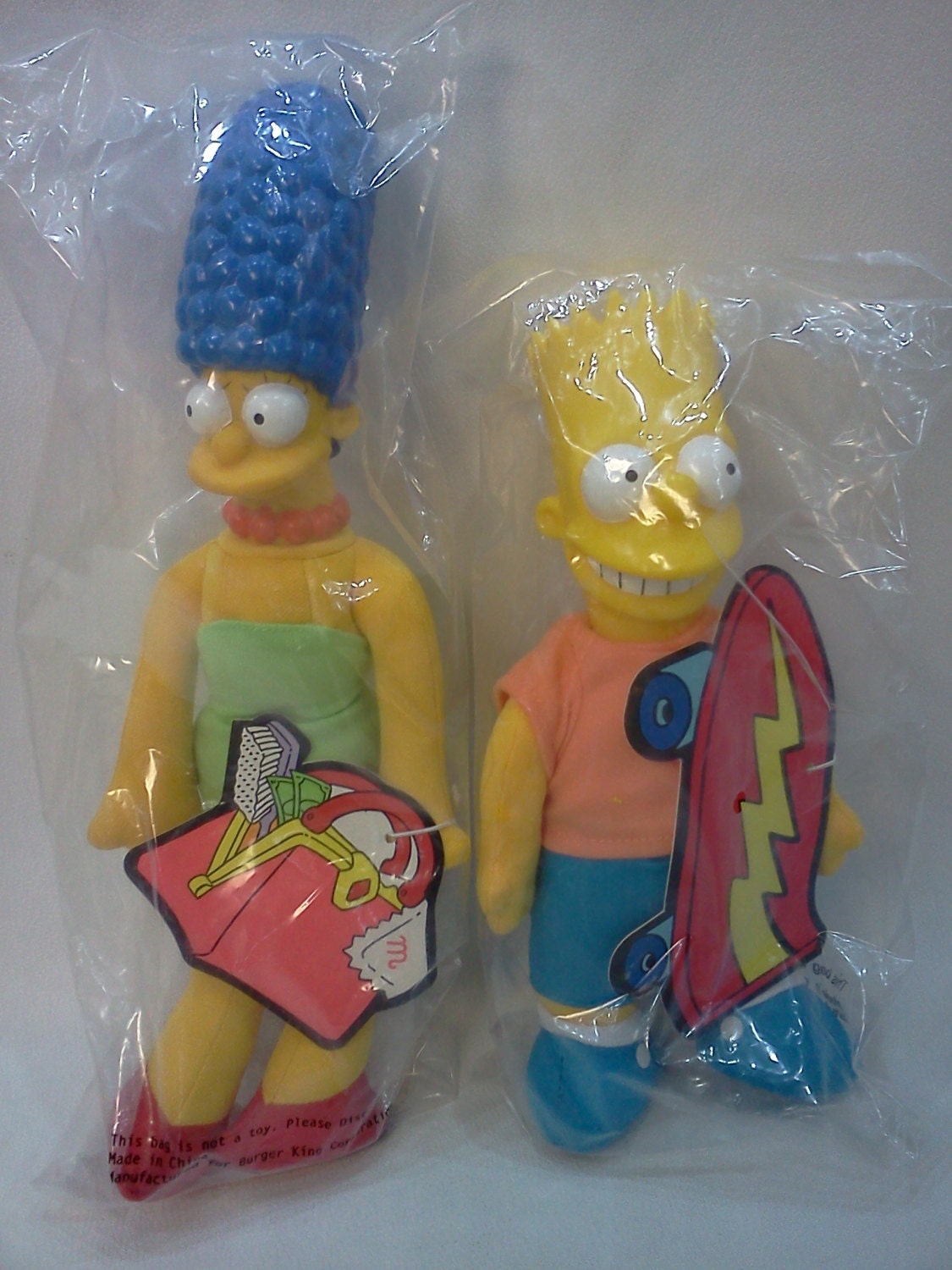 bart simpson burger king doll