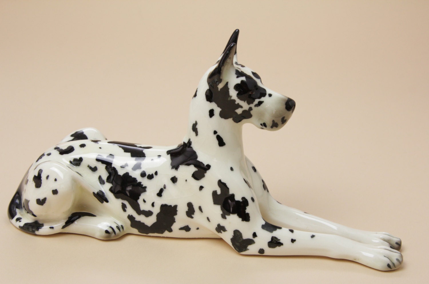 harlequin great dane stuffed animal